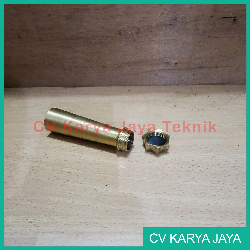 Saluran Penutup Pembuangan Air Bak Mandi / Corong Kuningan Sumbat