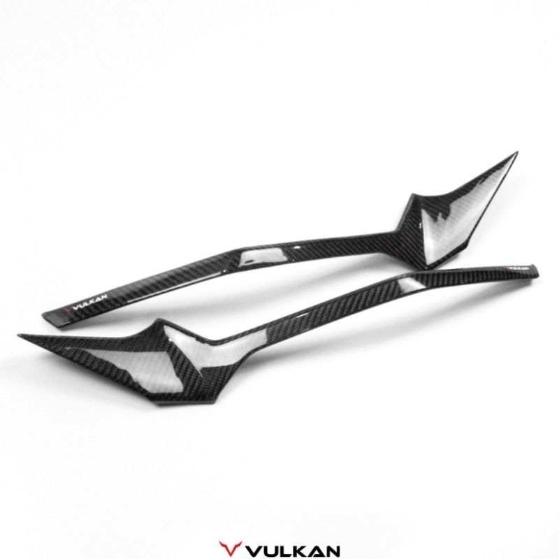 VULKAN ZX25R ZX25RR ZX4RR SIDE TANK COVER DRY CARBON