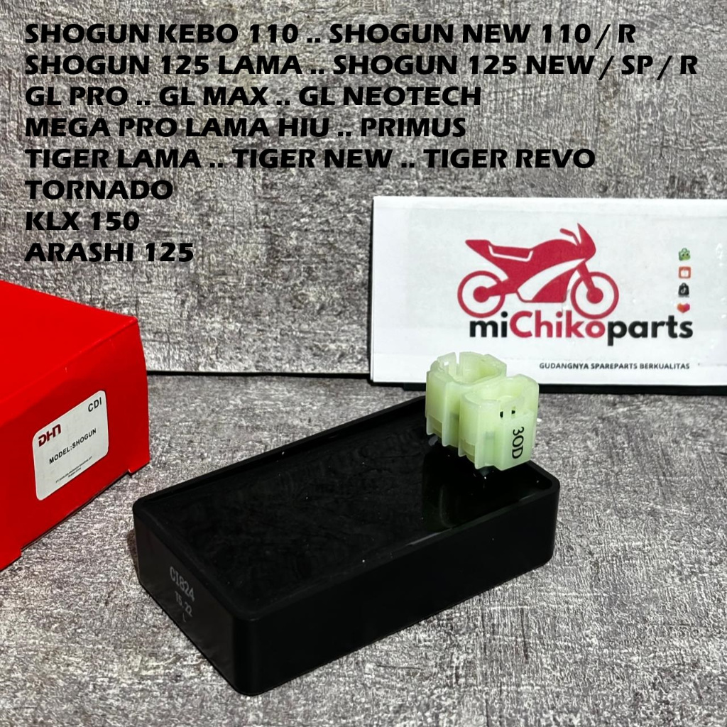 [DHN] CDI Unit 30D Shogun Lama 110 Kebo 125 Lama New R FL SP Robot NR RR Arashi 125 GL Pro Max Neote