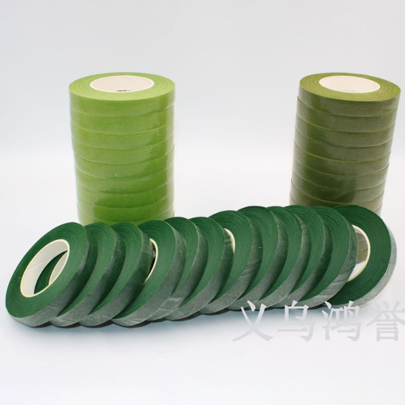 

[30 yard] Floral Tape | Flower Tape roll hijau muda tua | Tanama Bloom