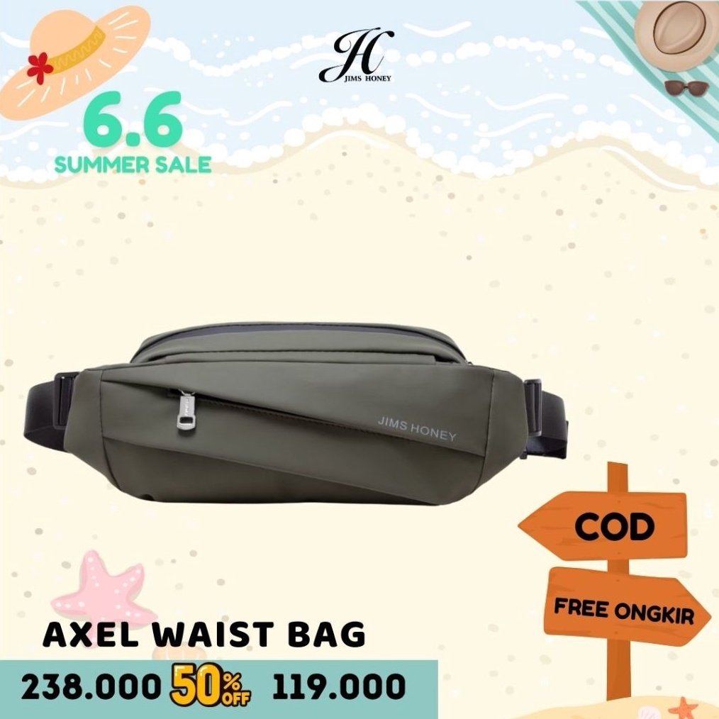 KODE K54H Jims Honey Tas Pinggan Waist Bag Axel