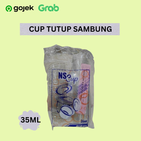 Cup Saus Sambal/Cup Sambung Merk NS 35ml