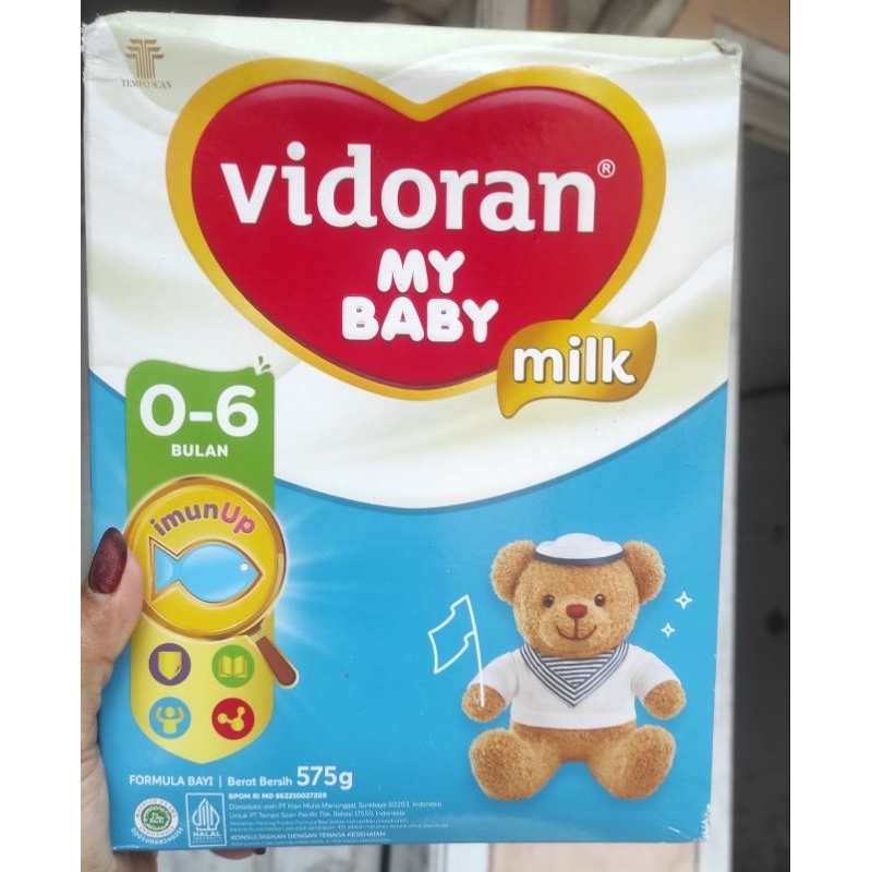 Susu formula susu bayi Vidoran My Baby 0-6 Bulan 575 gr