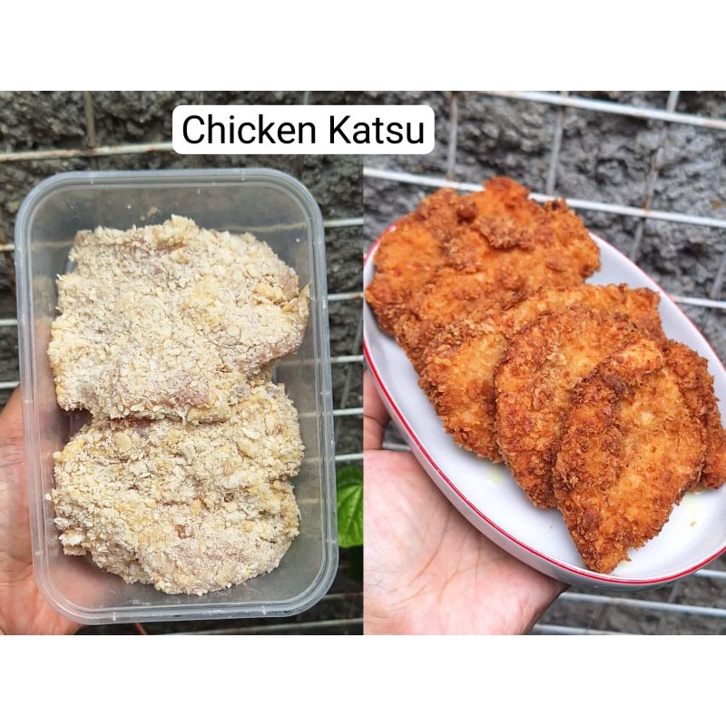 

Chicken Katsu Frozen / Ayam Katsu siap goreng