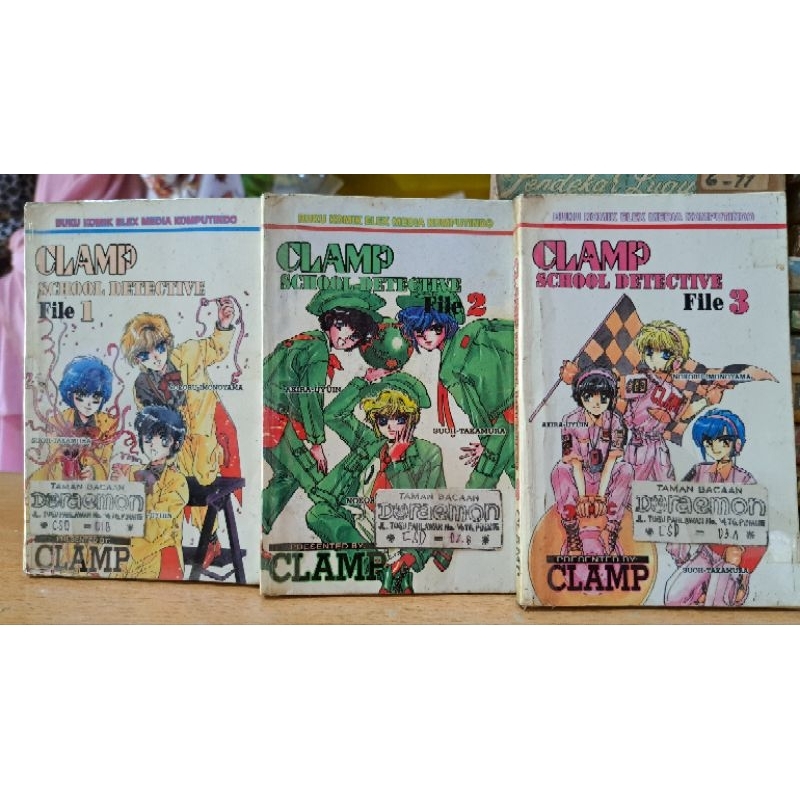 Komik CLAMP School Detective