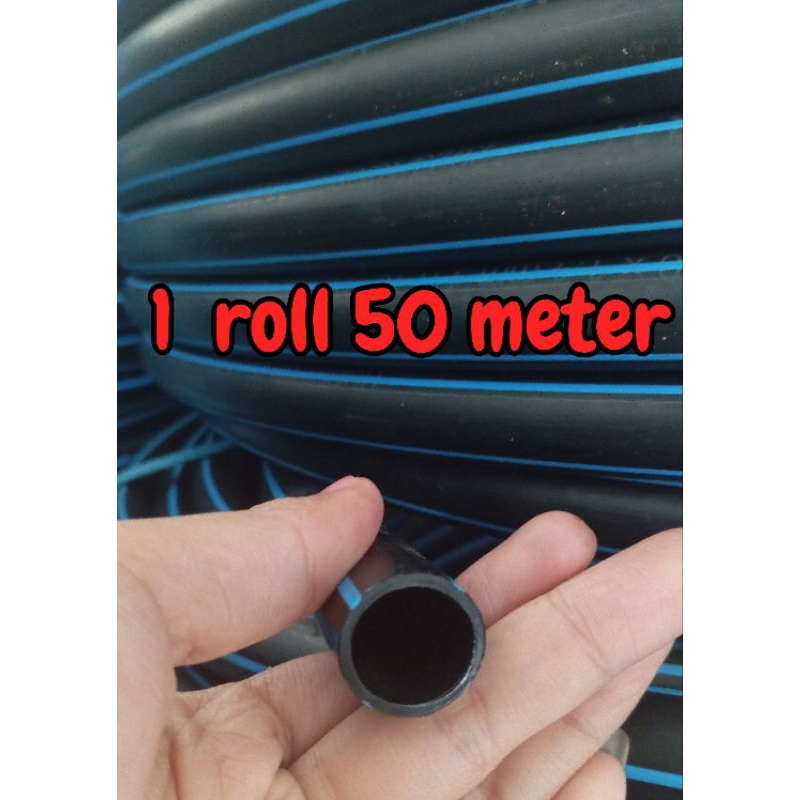 pipa HDPE PDAM 1/2 inch ( 20mm ) per roll 50 METER PREMIUM