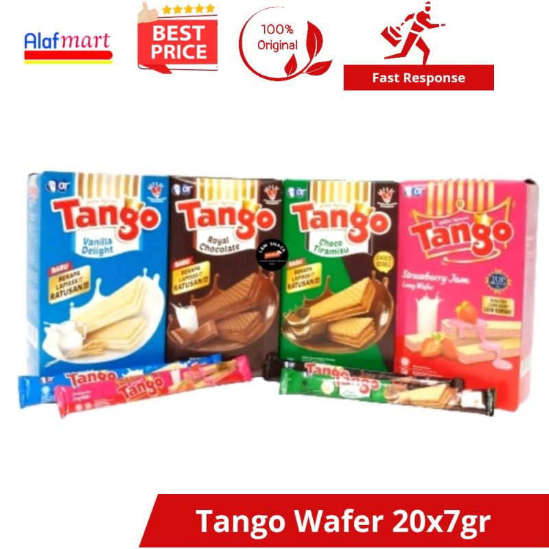 

Tango Wafer kemasan Box isi 20x7gr