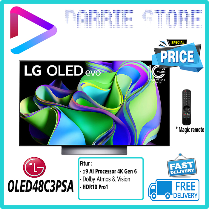 LG TV OLED48C3PSA LG OLED TV 48 Inch Smart TV 4K 48C3PSA 48C3 OLED48C3