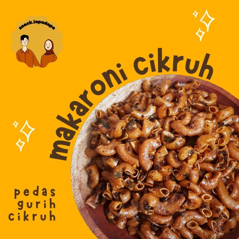 

MAKARONI CIKRUH PEDAS DAUN JERUK 150GRAM