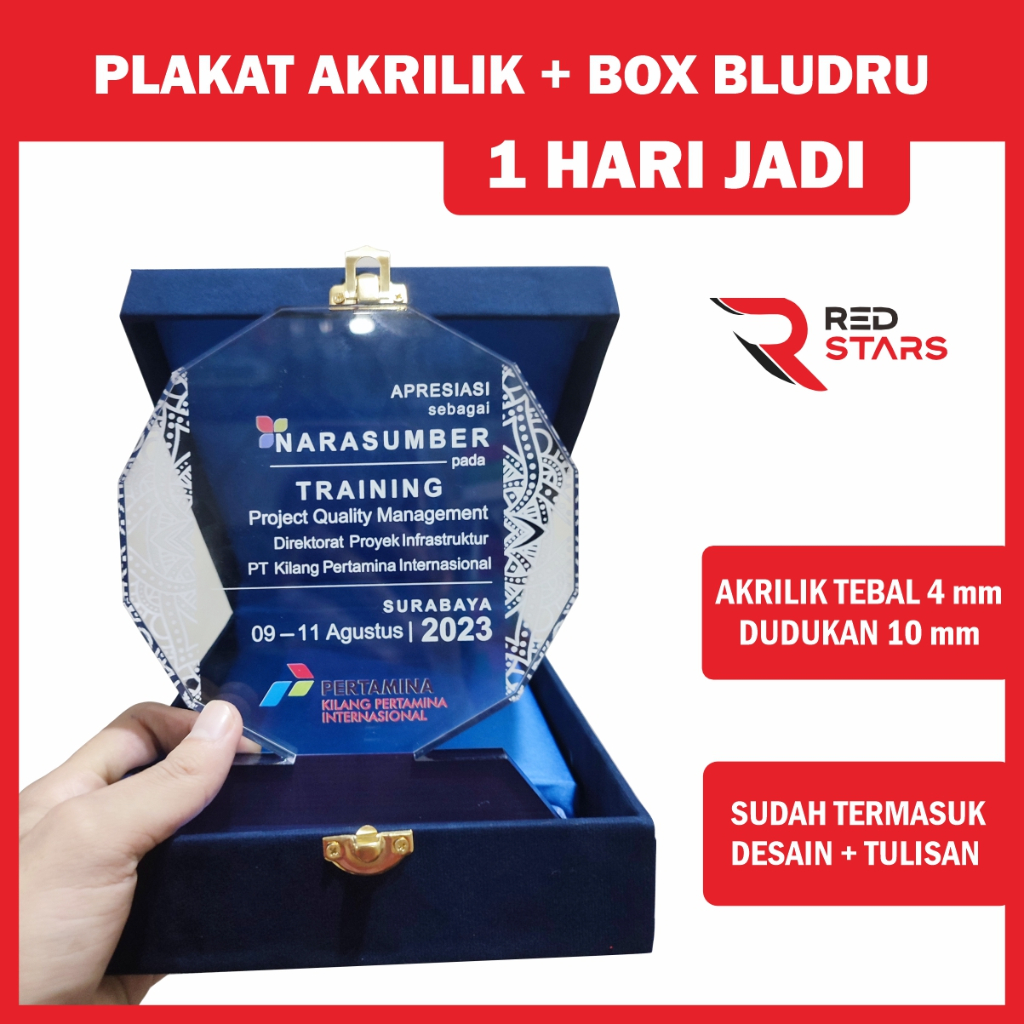 Plakat Akrilik / Plakat Wisuda / Plakat Magang / Vandel Print UV