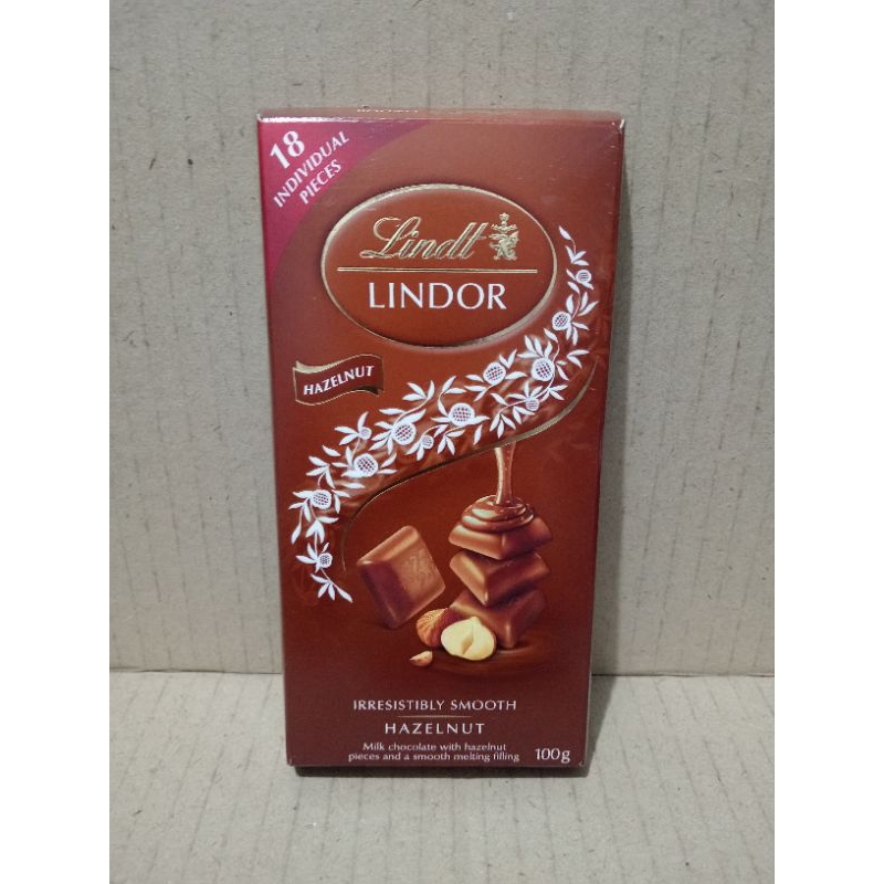 

Lindt Lindor Hazelnut 100g