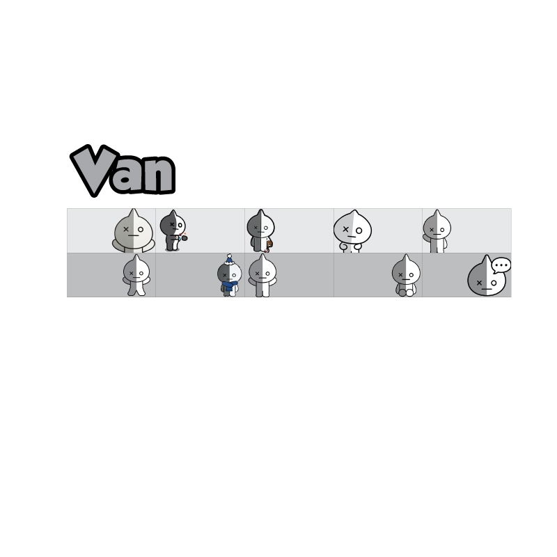 

sticker nama waterproof van