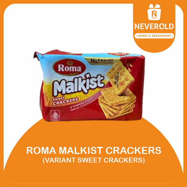 

BISKUIT ROMA MALKIST CRACKERS - SWEET @135gr