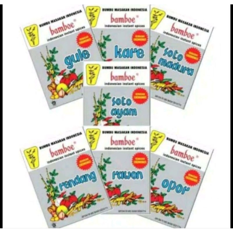 

Bumbu masak bambo ekonomis 20 gr