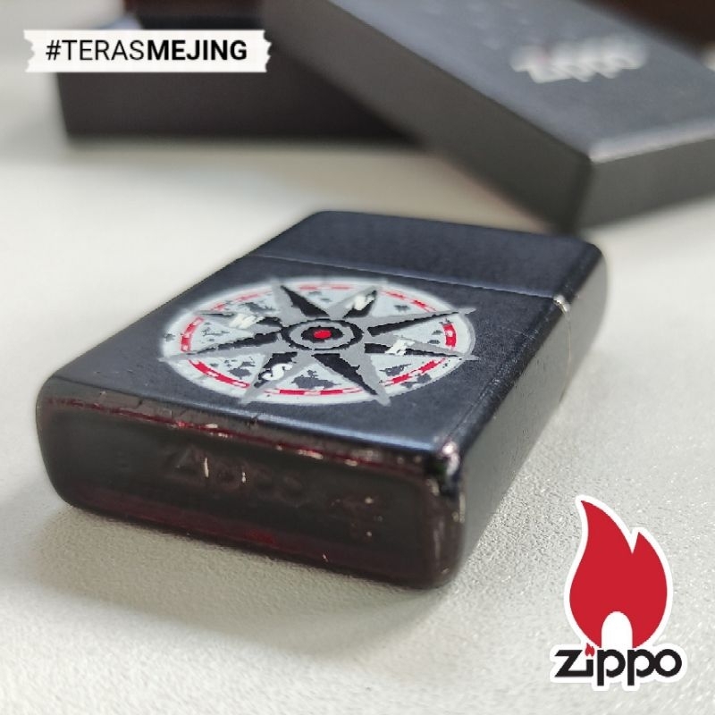 ™️| Zippo Vintage 1998 - MALBOR COMPASS /XIV - Ori 2nd