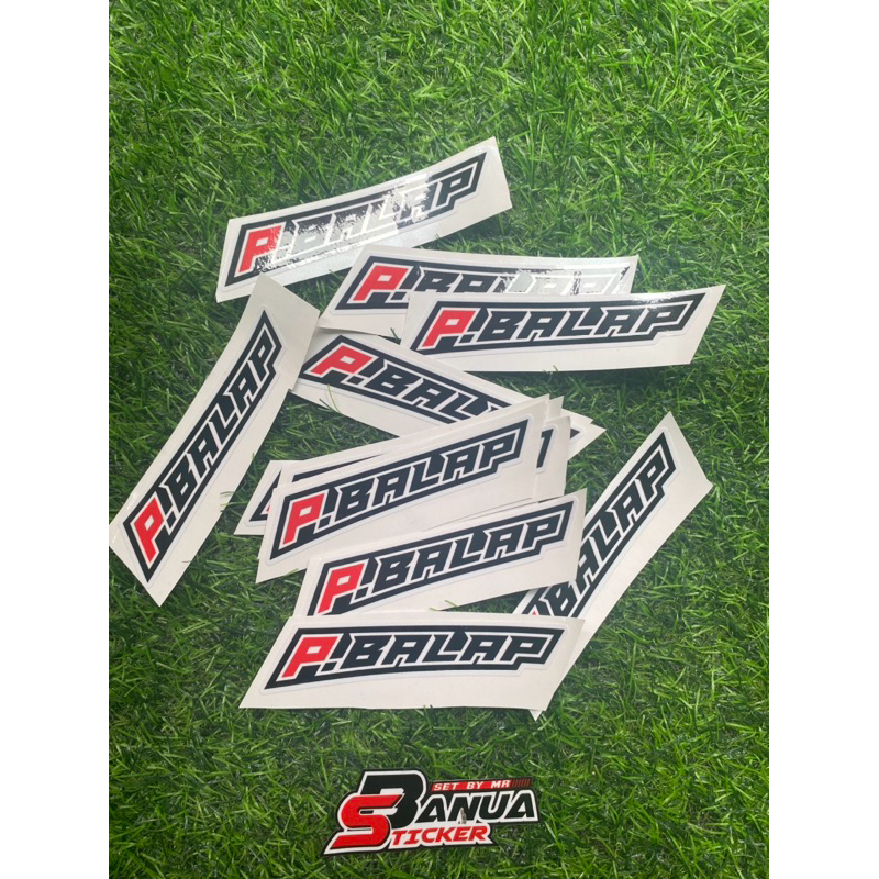 

Stiker P balap