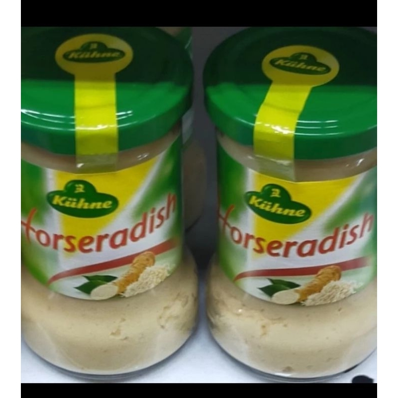 

kuhne horseradish pickled dressing lobak 140gr
