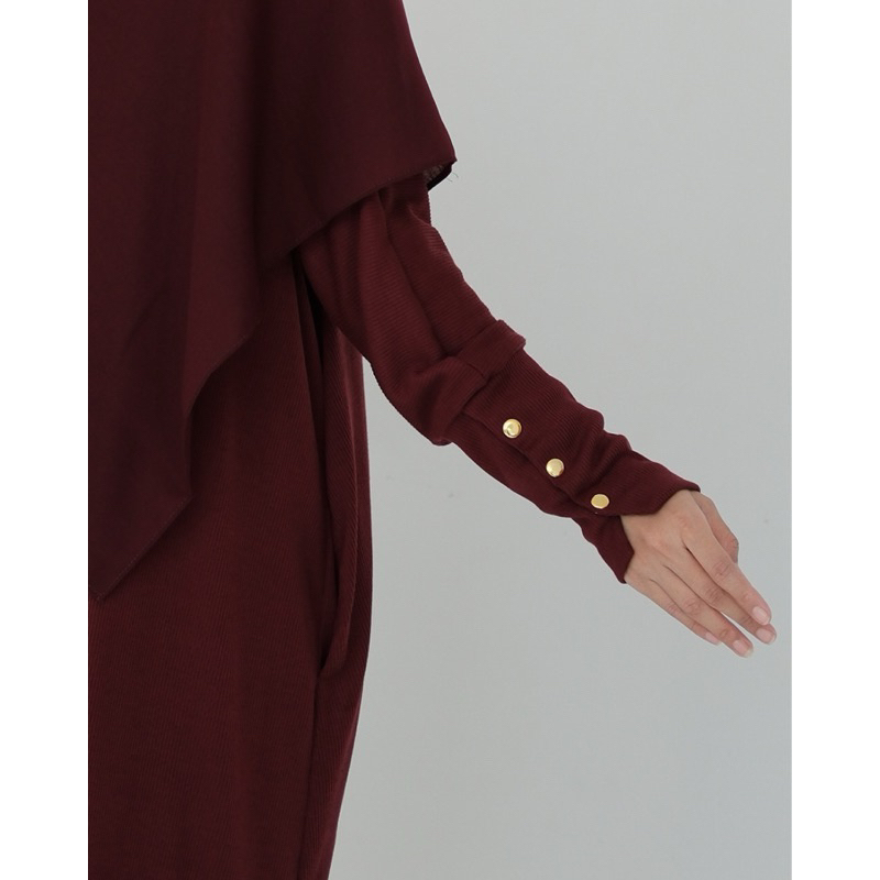 kaftan kaos kekinian kaftan kaos kancing kaftan knit inara kaftan kancing