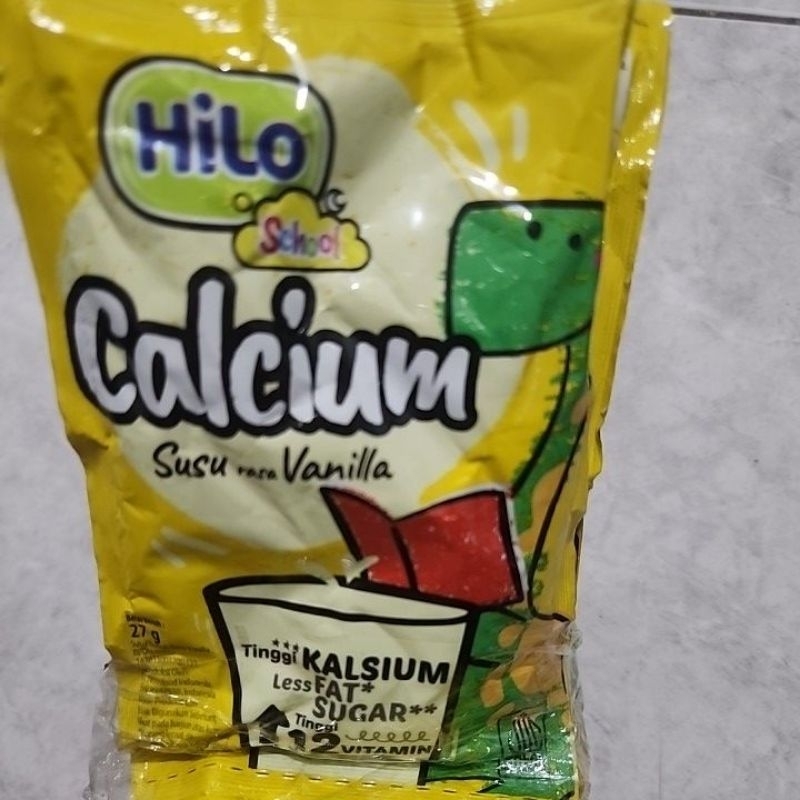 

Hilo School Calcium Vanilla isi 10 sachet