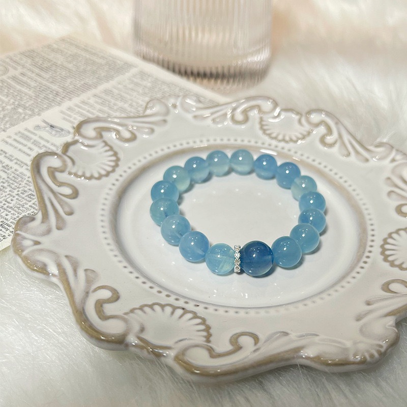 Aquamarine DIY bracelet
