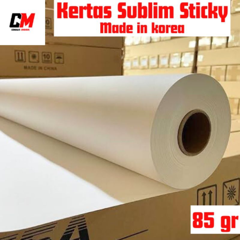 

Kertas Sublim Sticky Korea 85 gram