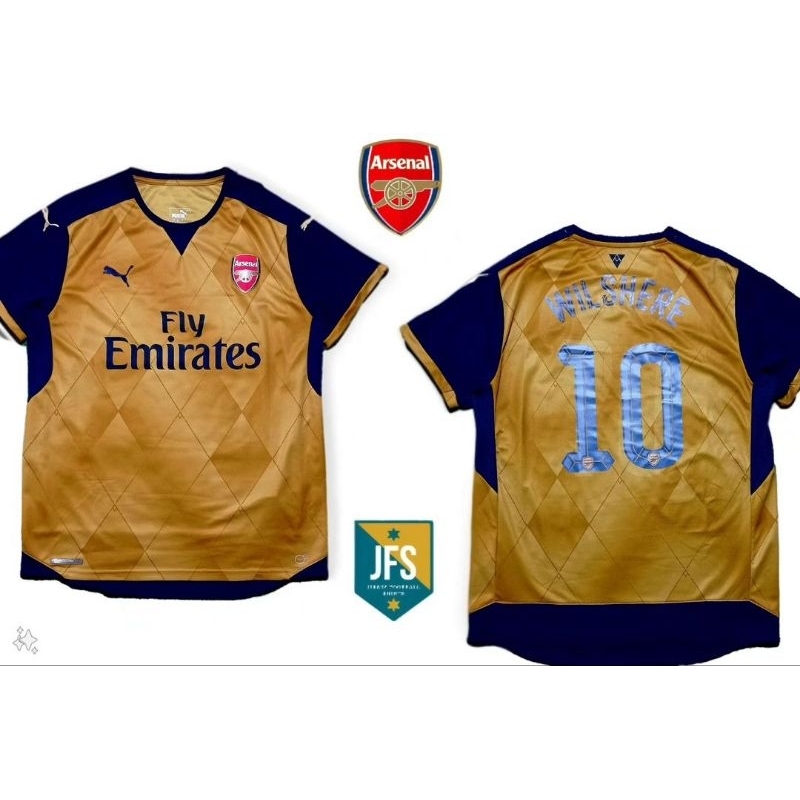 Original Jersey Arsenal Away 2015-2016 Jack Wilshere
