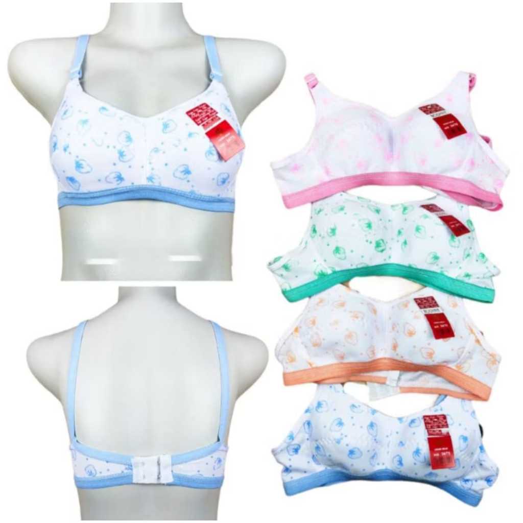 3PCS BRA REMAJA SPORT - BH ABG SPORT UKURAN 32,34,36