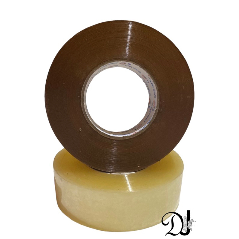 

Lakban Selotip Ukuran 45MM x 500Yard Warna Bening Dan Coklat