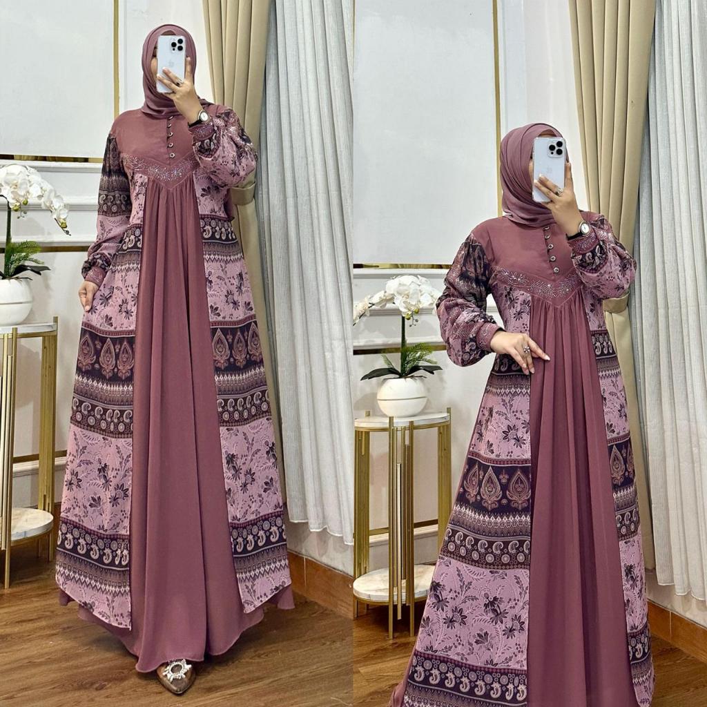 REALPICT GAMIS PAYET PREMIUM / GAMIS ATHAYA DRESS / GAMIS IMPORT / GAMIS PESTA / GAMIS CERUTY