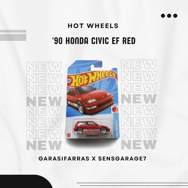 HOT WHEELS HONDA CIVIC EF