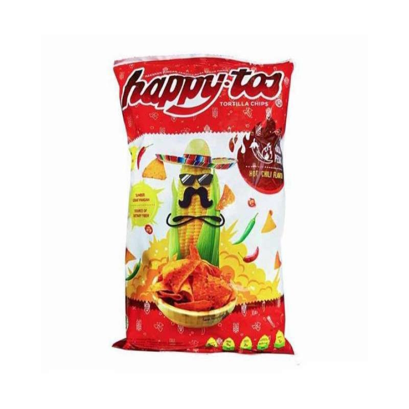 

Happytos tortila chips hot 140gr
