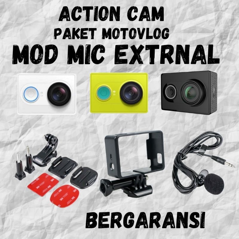 ACTION CAM XIAOMI YI PAKET MOTOVLOG