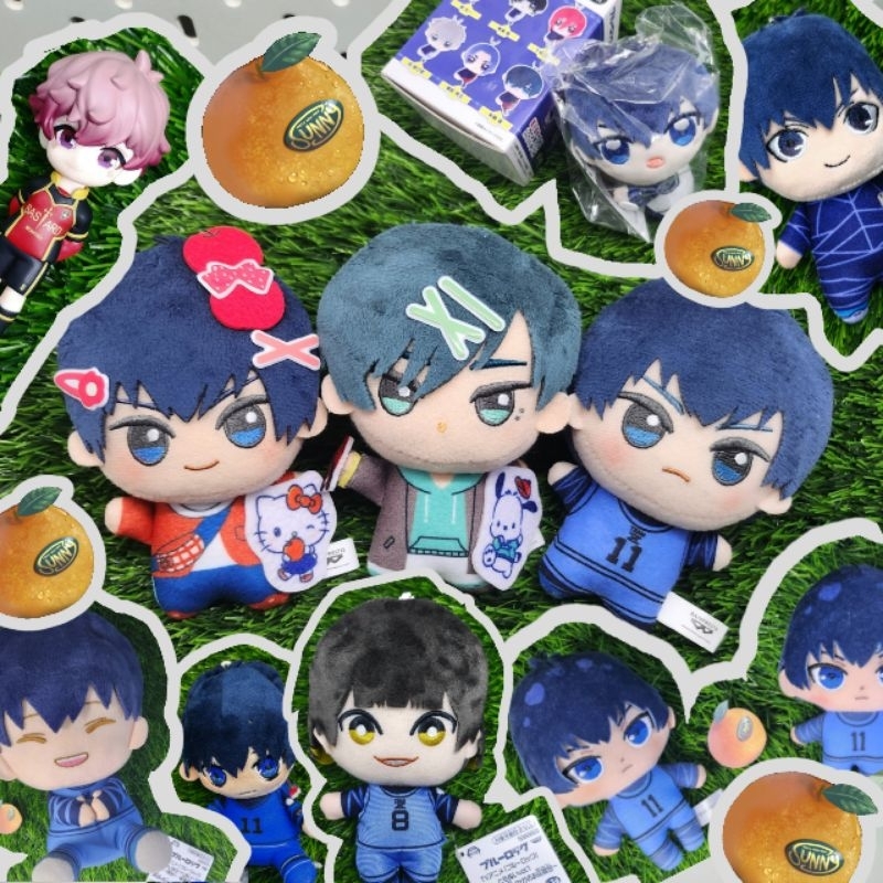 BLUE LOCK OFFICIAL MERCH - chibigurumi, isagi yoichi, bachira meguru, Alexis Ness, dan kawan2