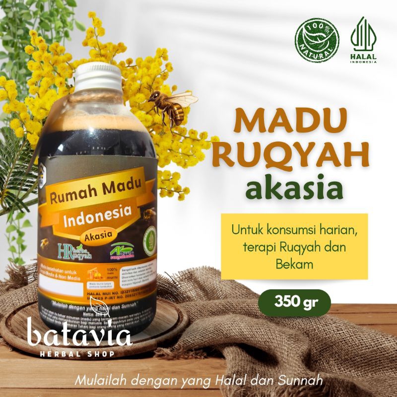 

Madu Ruqyah Akasia Madu Riau Malifera Murni Premium Acacia Honey