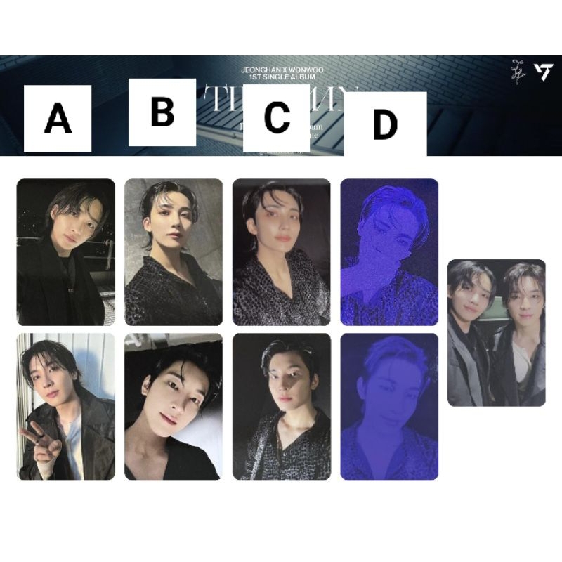 READY STOCK JEONGHAN X WONWOO THIS MAN DELUXE