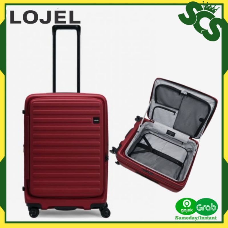 Koper Hardcase LOJEL Cubo 2 Refresh Medium Size 25 Inch Bukaan Depan Tahan Banting