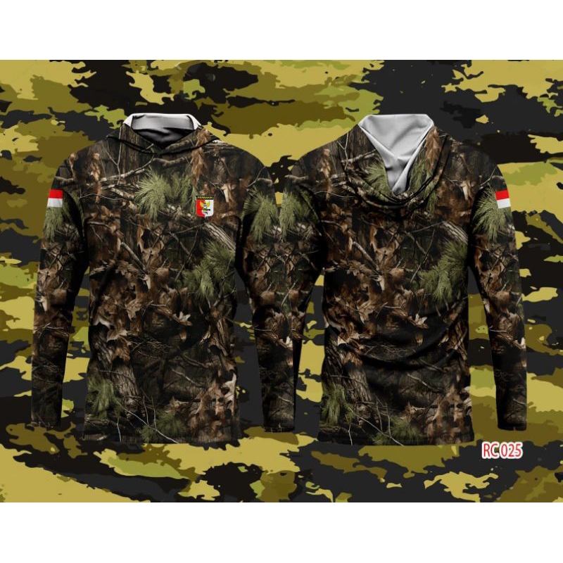 Jersey camo berburu / jersey paser mania / kaos jersey paser mania || RC025