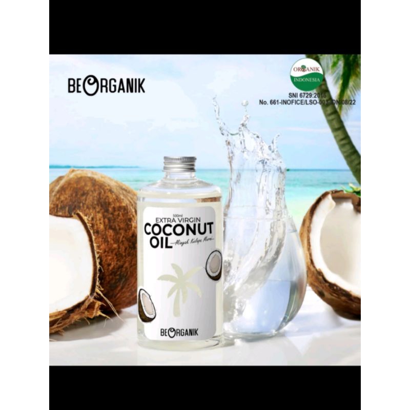 

extra virgin oil - coconut oil beorganik