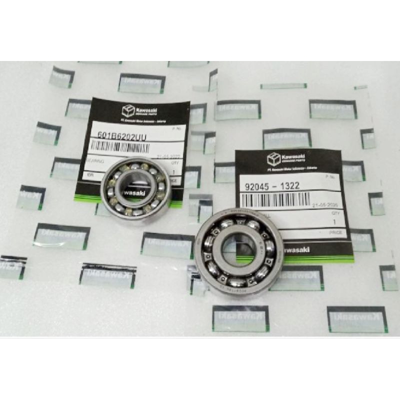 Laher Bearing roda belakang 6202 6302 set Kawasaki ninja 150 r ss rr 601b6202uu 92045-1322