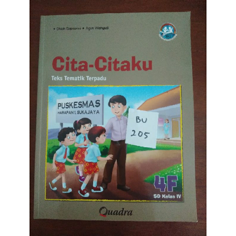 

CITA-CITAKU KELAS 4 SD(BU205)