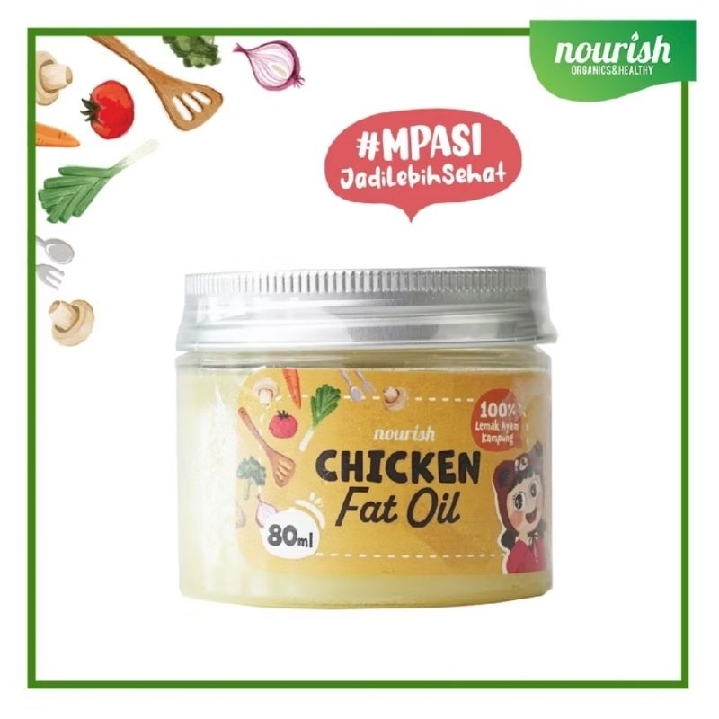 

Nourish Chicken Fat Oil Minyak Ayam Murni MPASI