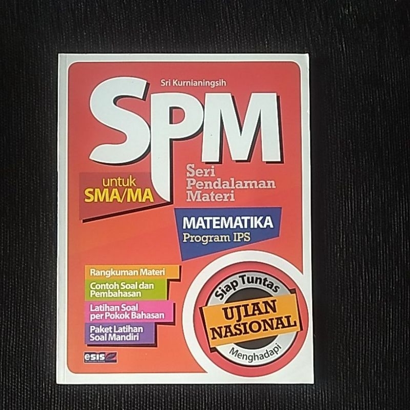 SPM MATEMATIKA SMA/MA PROGRAM IPS (ESIS)