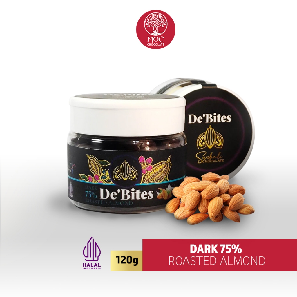 

MOC Chocolate D'Bites - Dark Chocolate 75% 120 Gram