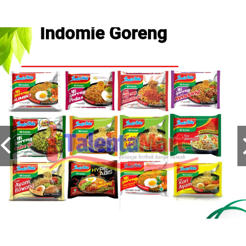 

Indomie Goreng / Kuah All Varian indomie goreng