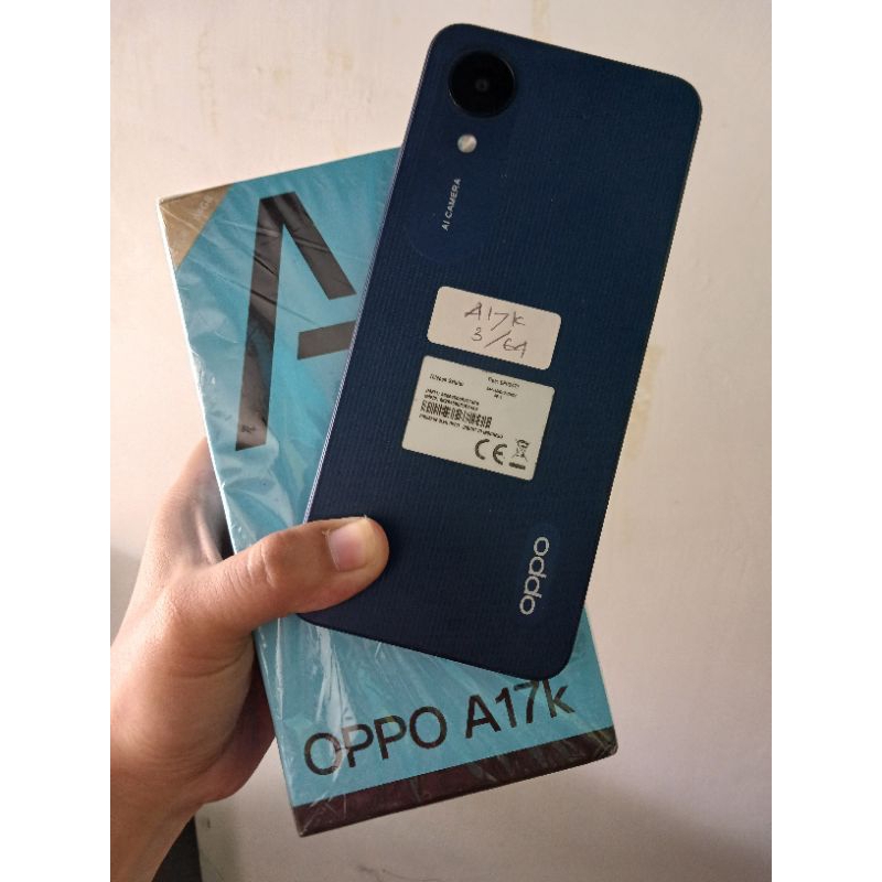 Oppo A17k 3/64 second