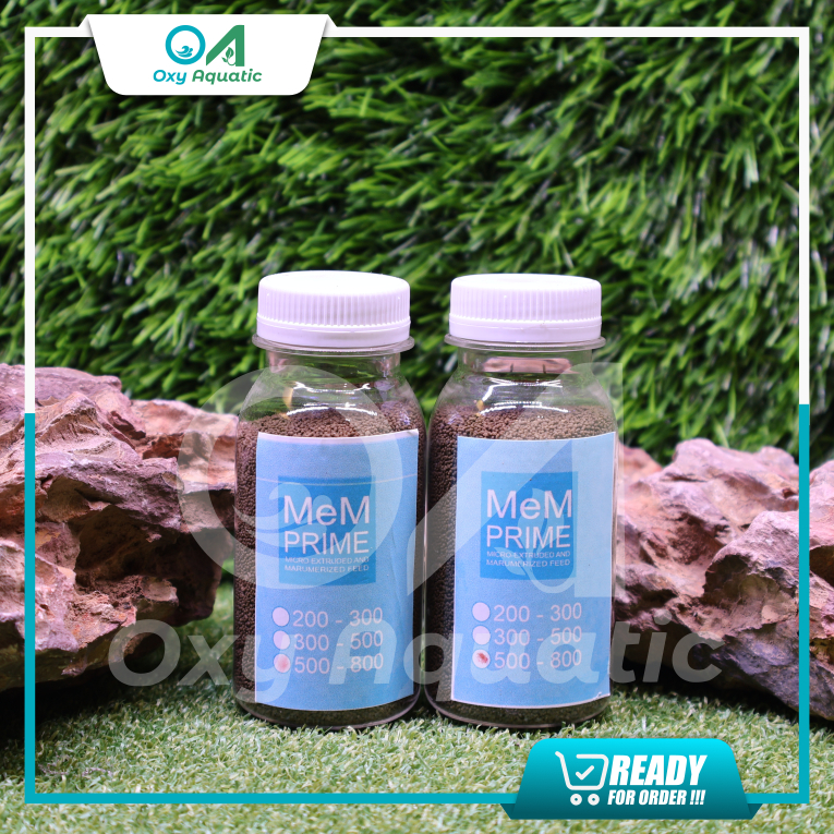 Mem Prime Pelet Mem ukuran 300-500 micron kemasan 50 Gram