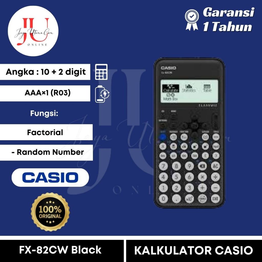 

KALKULATOR CASIO FX 82CW , Kalculator FX-991CW ORIGINAL