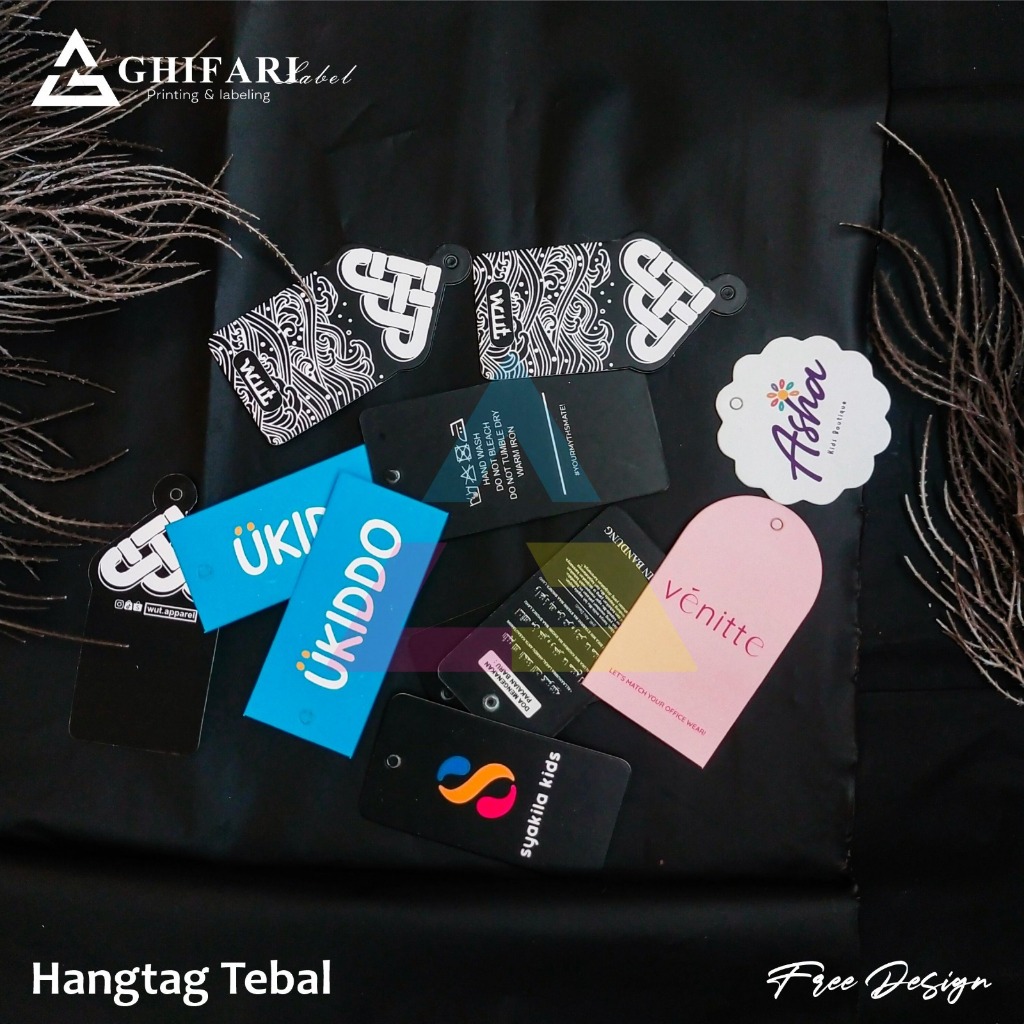 

HANGTAG / Tag / Label Kertas / Hangtag Tebal 700grm