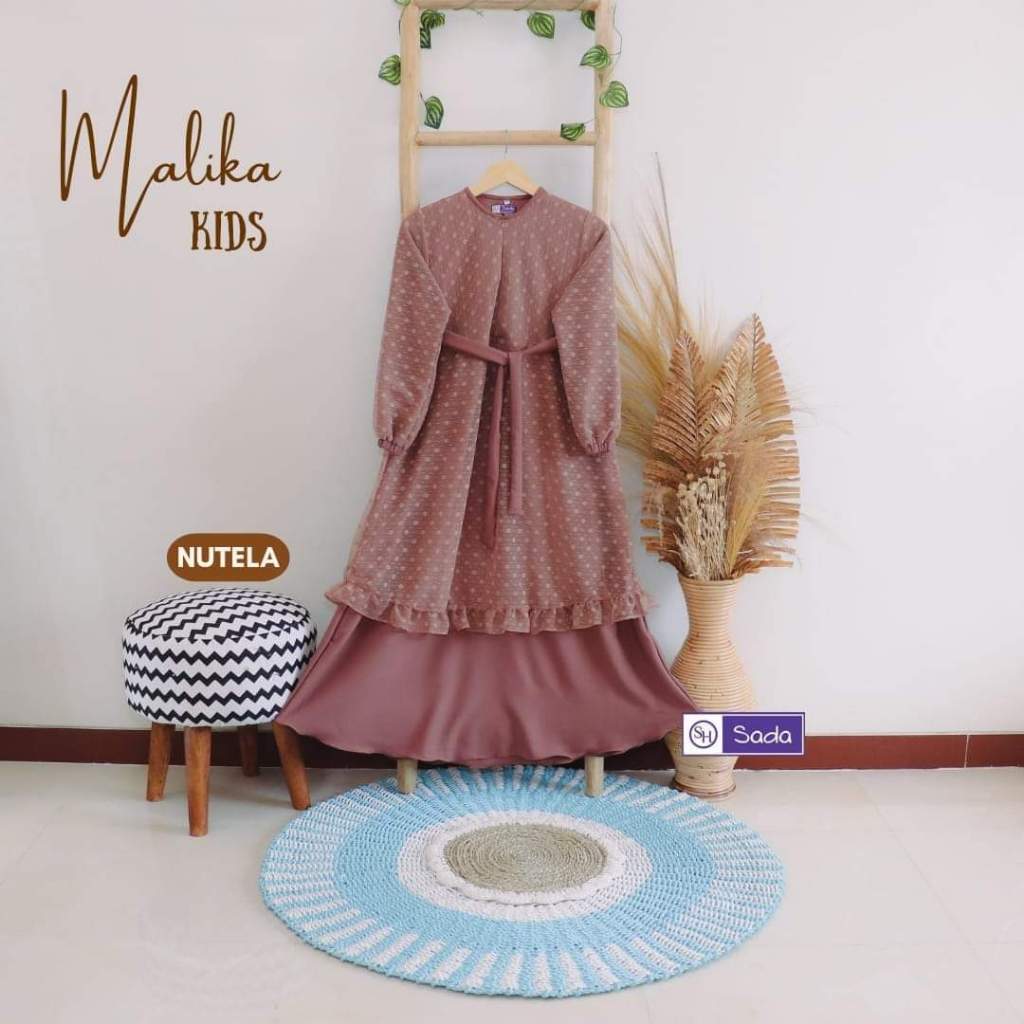 Gamis anak brukat mewah original sada hijab