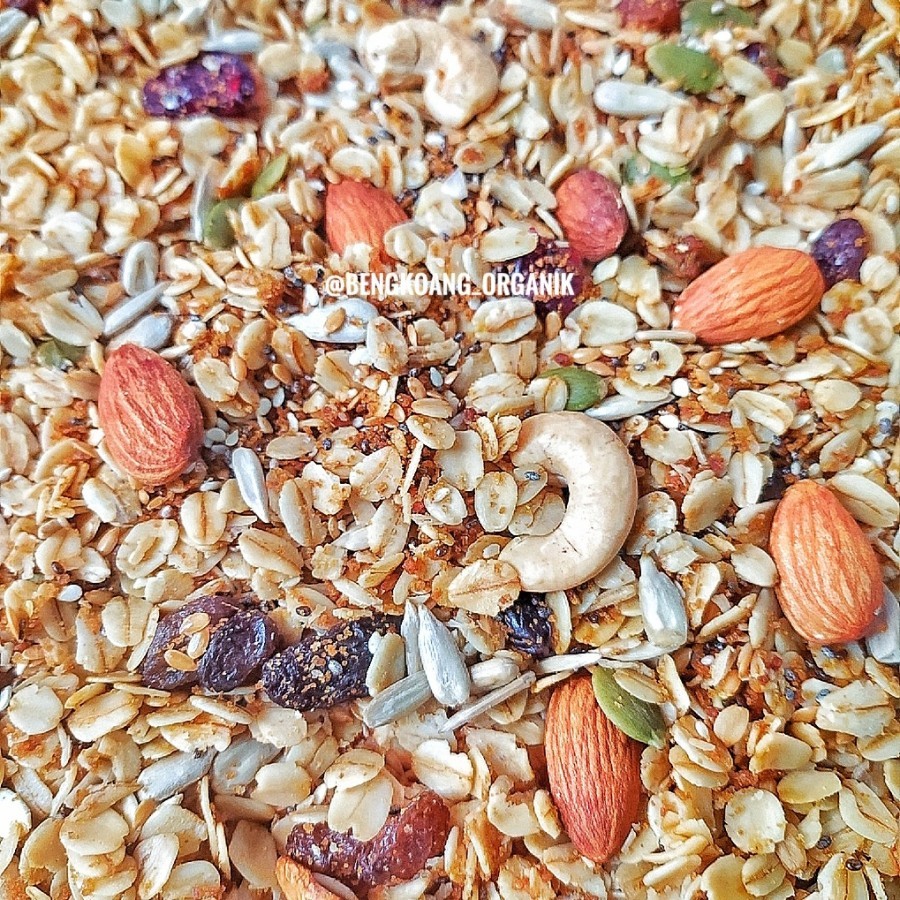 

Special Granola 500gr - (9 Mix) Rolled Oat, Cashew, Pumpkin, Raisin